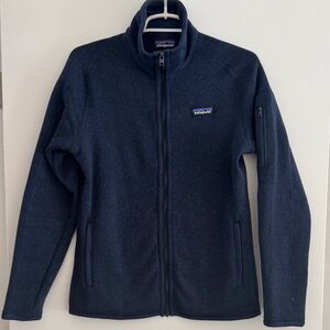 Patagonia Navy Blue Full-Zip Fleece